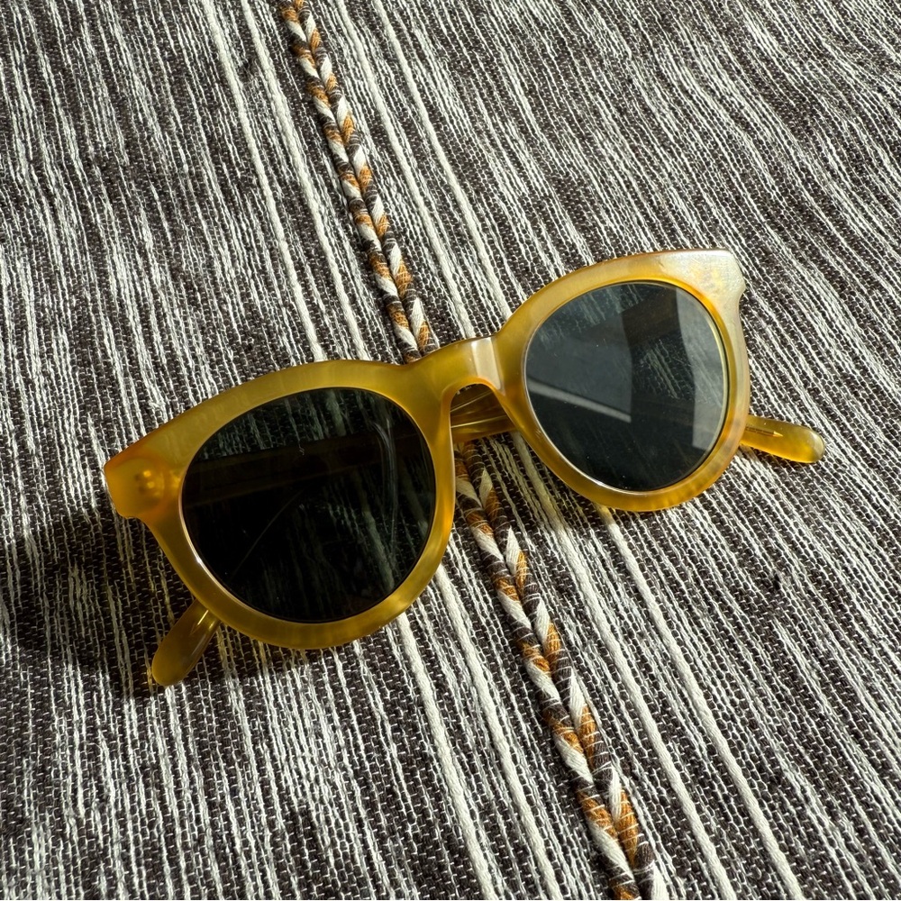 Madewell round acetate sunglasses